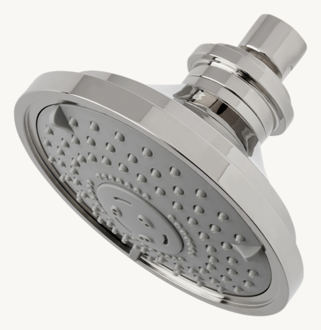 Waterworks Universal Transitional 5\" Showerhead With Adjustable Spray