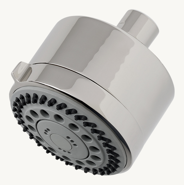 Waterworks Universal Modern 3 1/4\" Showerhead With Adjustable Spray