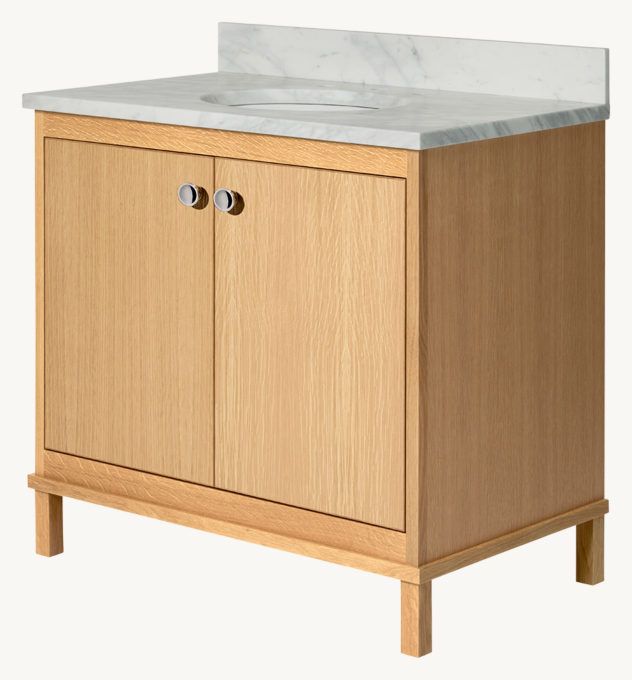 Waterworks Alta Single Vanity With Square Legs