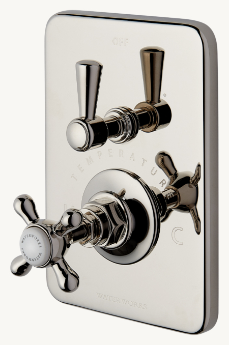 Shown in Nickel.