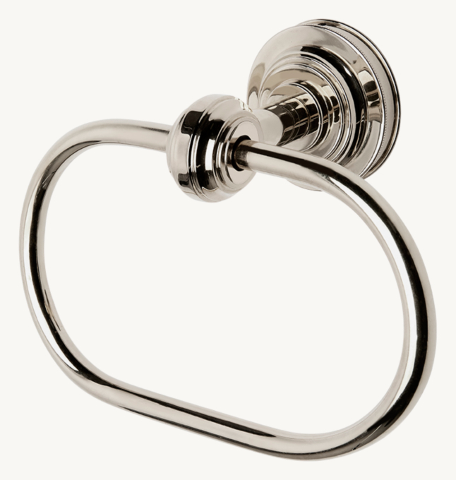 Waterworks Aero Wall-Mounted Towel Ring