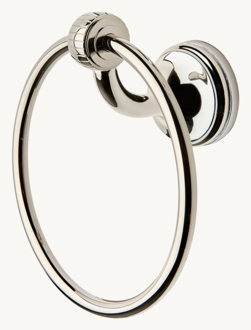 Waterworks Foro 6\" Wall-Mounted Towel Ring