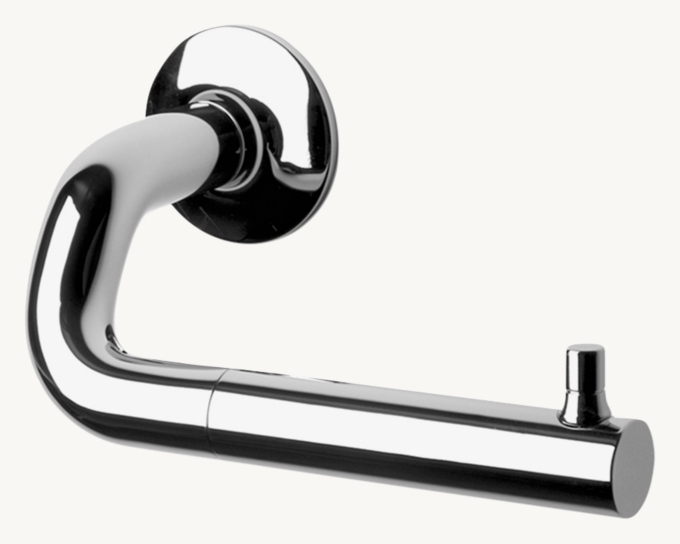 Waterworks .25 Wall-Mounted One-Arm Paper Holder