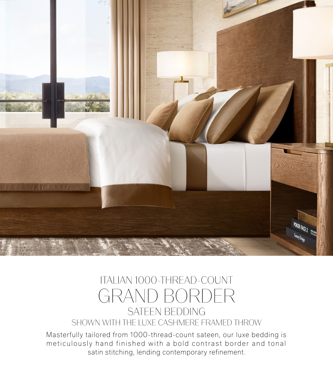 Explore the Finest Italian Bedding & Luxe Cashmere Throws Restoration