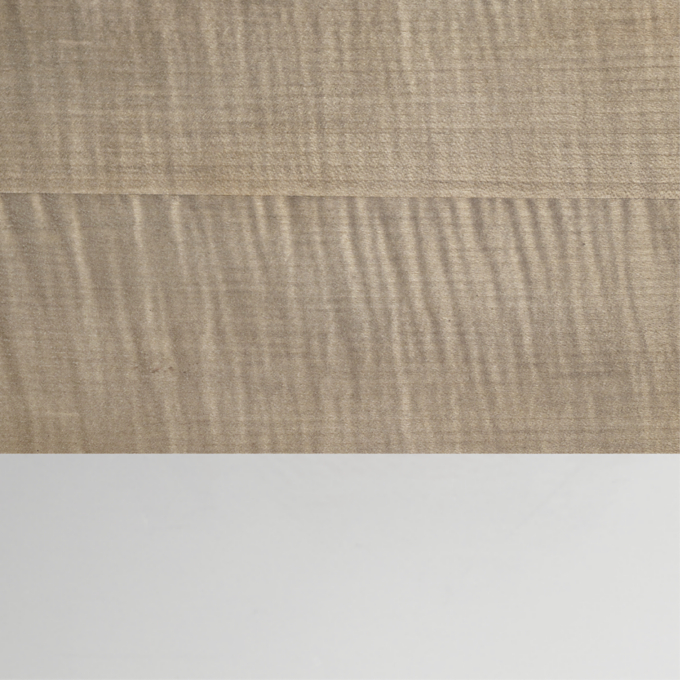 Lacquered Bisque/ Polished Stainless Steel 