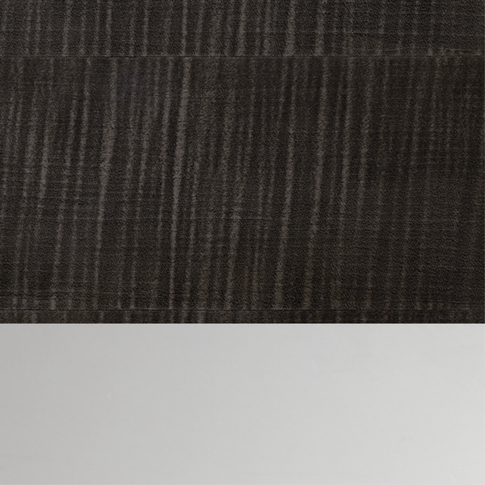 Lacquered Ebony/ Polished Stainless Steel 