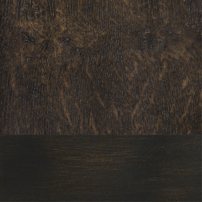 Waxed Brown Oak/ Bronze 