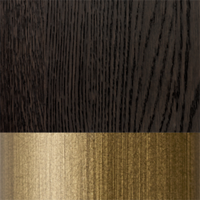 Black Oak/Brass 