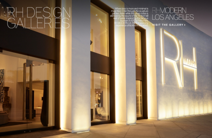 RH Modern Homepage