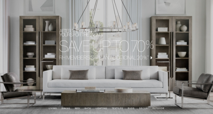 RH Modern Homepage