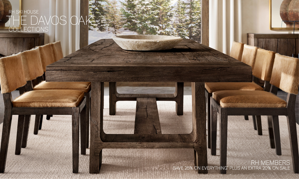 The Davos Oak Collection RH