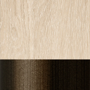 Whitewashed Oak/ Bronze