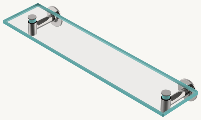 Waterworks Bond 18\" Glass Shelf