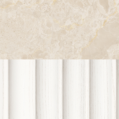 Whitewashed Ash/Diana Royal Marble 