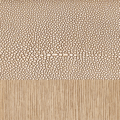Greige Brushed Oak/Bone Shagreen 