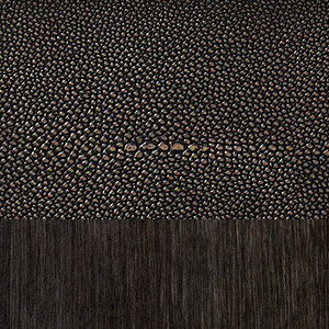 Black Brushed Oak/Ebony Shagreen 