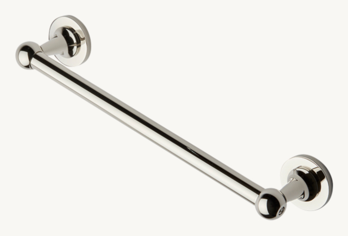 Waterworks Dash 18\" Single Metal Towel Bar
