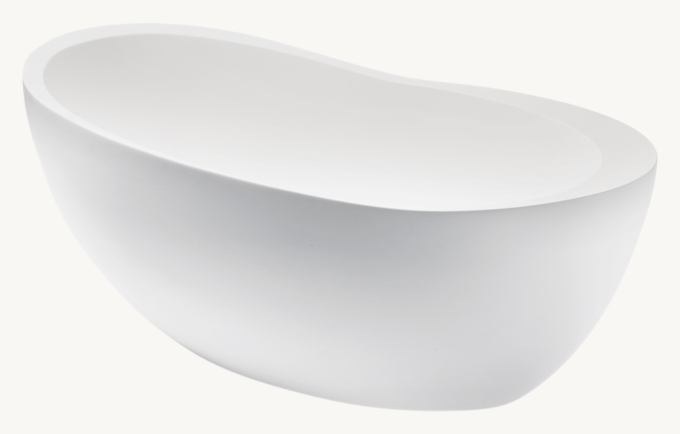 Waterworks .25 Freestanding Oval Bathtub