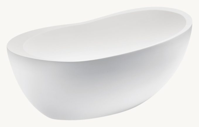 Waterworks .25 Reverse Freestanding Oval Bathtub