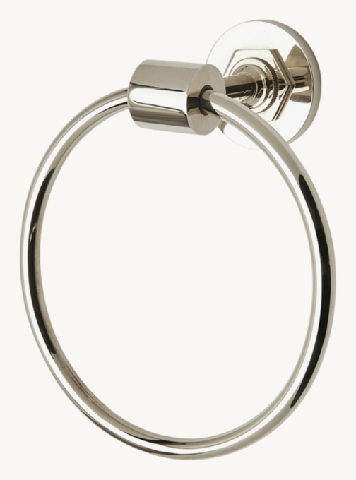 Waterworks Henry 6 1/2\" Towel Ring