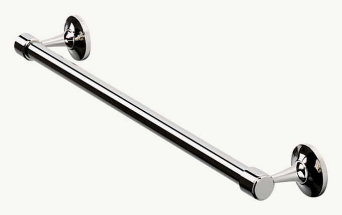 Waterworks Easton 18\" Single Metal Towel Bar