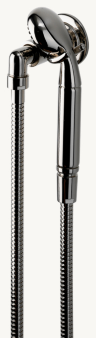 Waterworks Opus Handshower On Hook With Metal Handle 