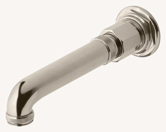 Waterworks R.W. Atlas Wall-Mounted Tub Spout