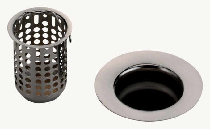 Waterworks Universal Bar Sink Strainer 2\"