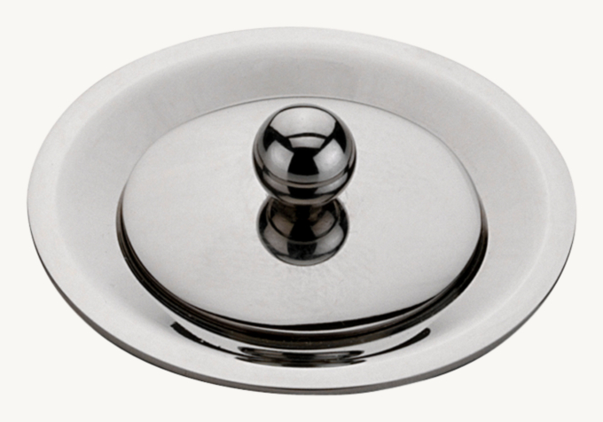 Waterworks Universal Euro-Style Lift-And-Turn Lavatory Drain Without Overflow