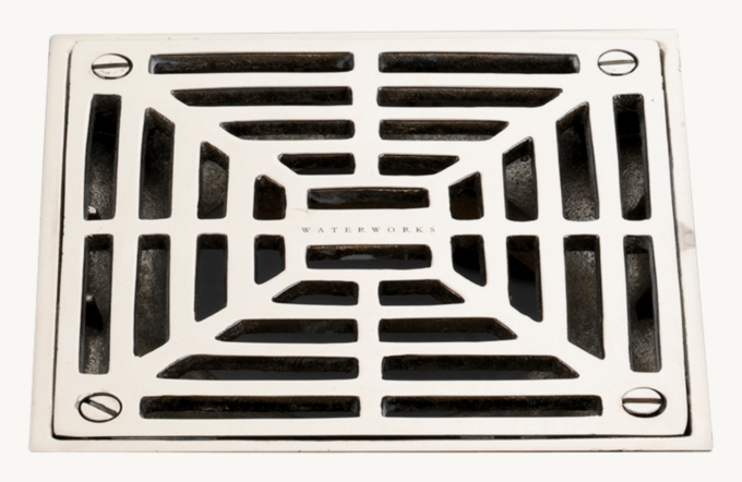 Universal 5\" Square Shower Drain