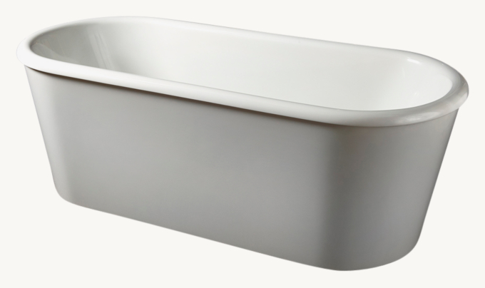 Waterworks Colette Freestanding Oval Bathtub
