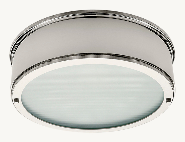 Waterworks Sentinel Ii Ceiling Flushmount With Glass Diffuser