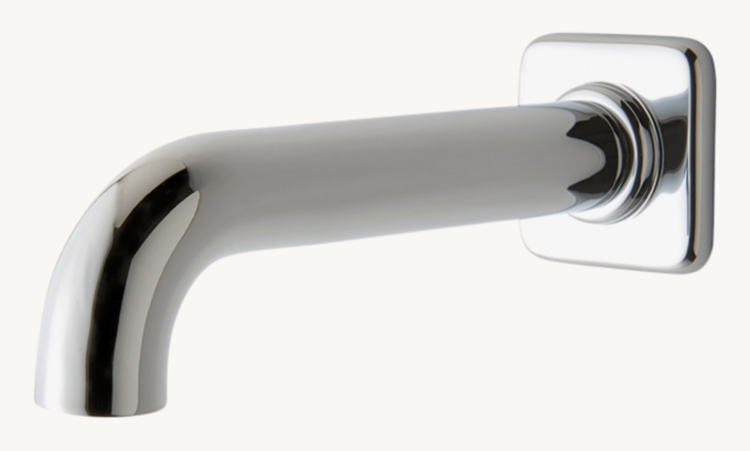 Waterworks Ludlow Wall-Mounted Tub Spout