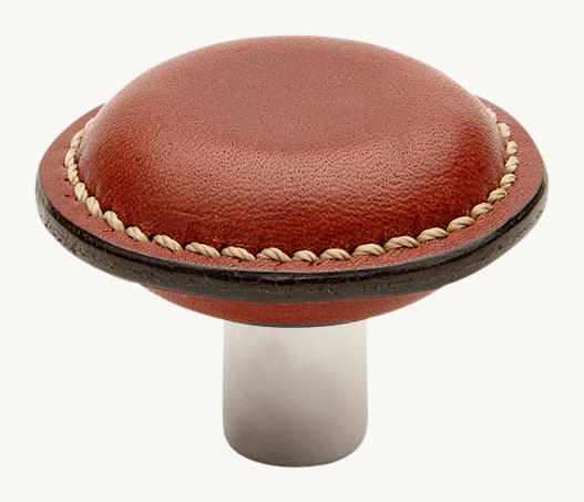 Waterworks Fallbrook 1 1/2\" Leather Knob