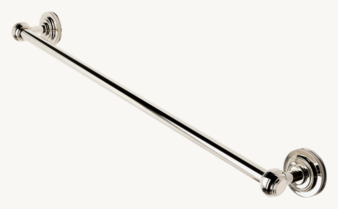 Waterworks Aero 24\" Single Metal Towel Bar