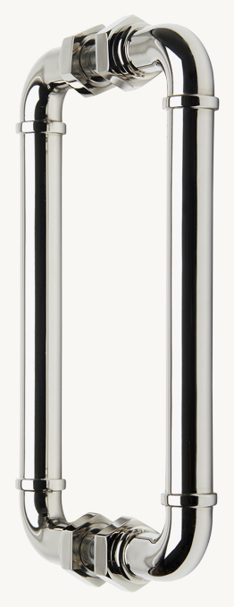 Waterworks Regulator 8\" Back-To-Back Shower Door Pull