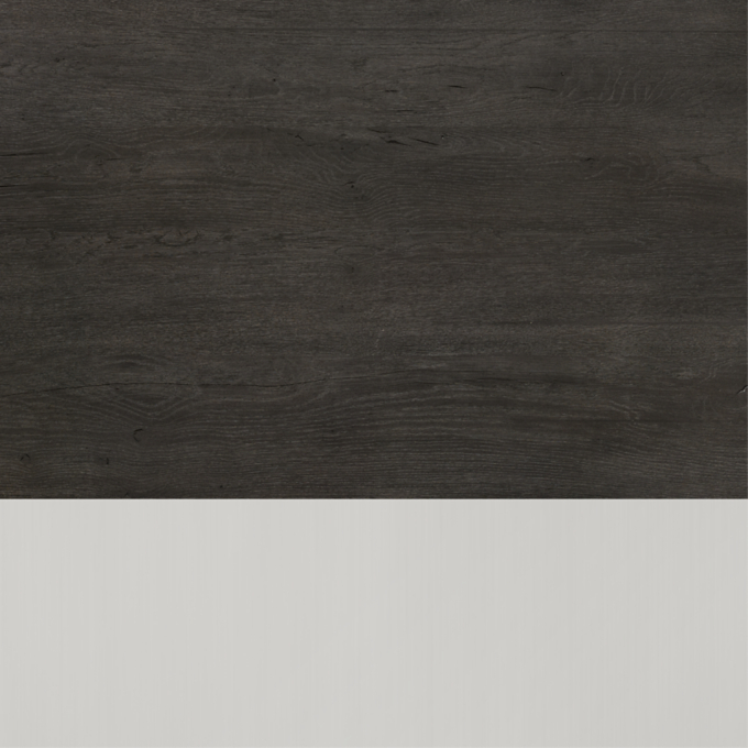 Dry Brown French Oak & Light Pewter