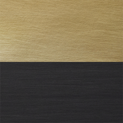 Lacquered Burnished Brass/ Bronze 