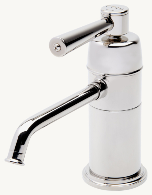 Waterworks Universal Industrial One-Hole Filtered Cold Water Dispenser With Lever Handle