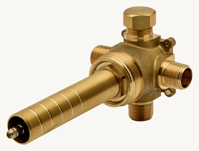 Waterworks Viaworks Two-Way Diverter Valve For Thermostatic Shower Systems