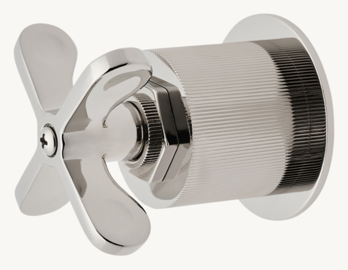 Pommeau De Douchette De Cuisine Waterworks Henry – Chrome, Tirage, 1 Trou, Fabriqué En France