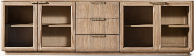 Shown in Greige European Fir.