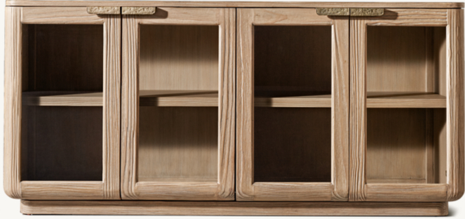Ciro Glass Media Console