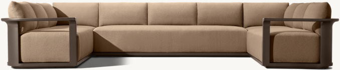 Front view of Lagos Aluminum U-Sectional 