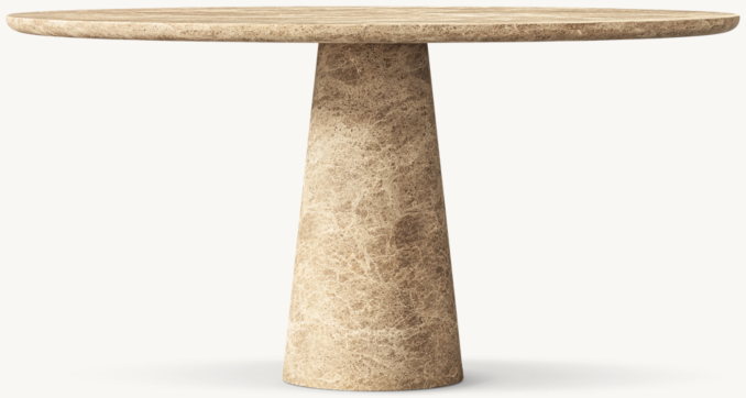 Front view of Cellini Round Dining Table 