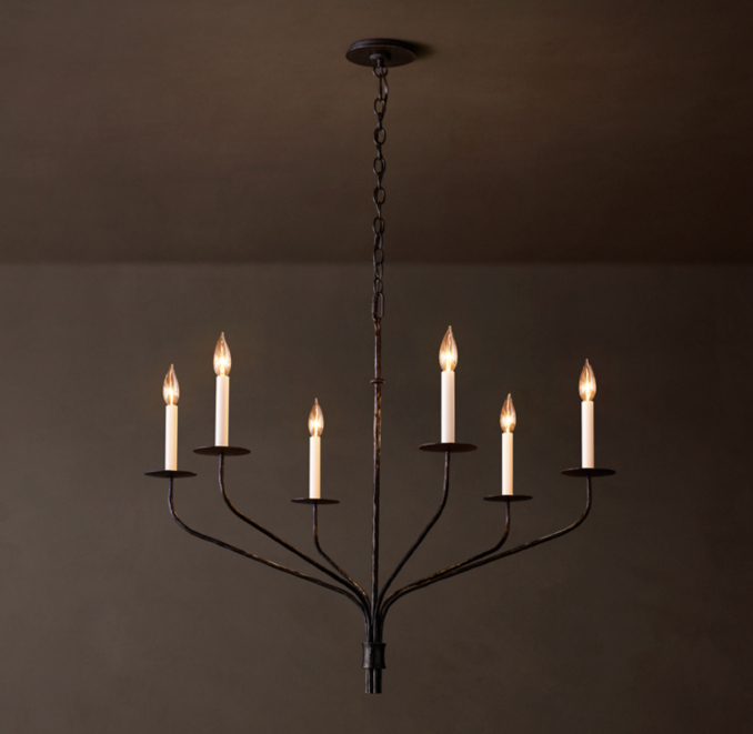 Shown in Aged Iron.
