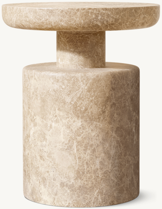Shown in Crema Emperador Marble.