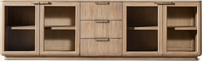 Shown in Greige European Fir.