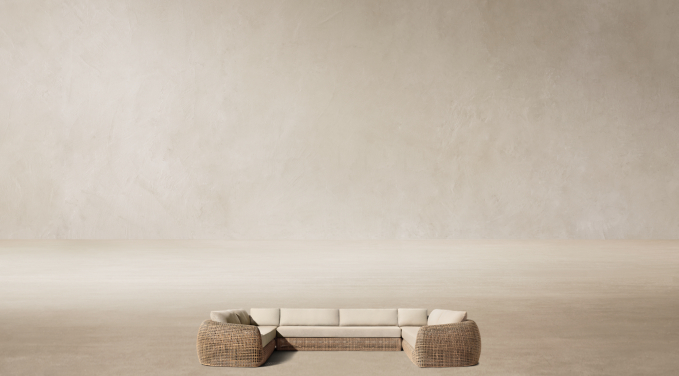Front view of Gemini Sectional Cushions 