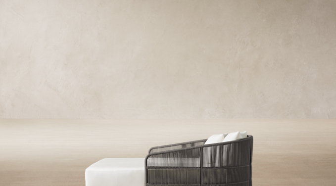 Three Quarter view of Havana Daybed - Frame Only 